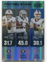 2021 Score Fantasy Stars End Zone 15 Darren Waller Derek Carr Josh Allen 2/6