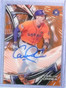 2016 Topps High Tek Orange Magma Diffractor Carlos Correa Autograph #17/25 