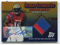 2006 Topps Draft Picks Senior Standout Gold Joseph Addai Rookie Patch Auto 4/10