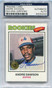 2003 Topps Shoebox 69 Andre Dawson Autograph Auto PSA/DNA Certified