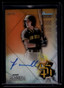 2021 Bowman Sterling Autographs Orange Refractor Robert Hassell Rookie Auto 9/75