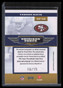 2008 Absolute Gridiron Force Material Autographs Vernon Davis Patch Auto 10/15