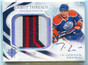 2010-11 Ultimate Debut Threads Autographs Jordan Eberle Rookie Patch Auto 2/25