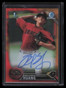 2016 Bowman Chrome Autographs Orange Refractor Wei-Chieh Huang Rookie Auto 12/25