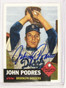 2001 Topps Archives Johnny Podres auto autograph #39TAA