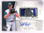 2006 UD Exquisite Scott Kazmir Signature Jersey Patch Autograph 22/30 #SPSK