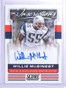 2017 Score Inscriptions Willie Mcginest autograph auto #D05/10 #23