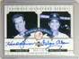 2003 UD Yankees Signature Pinstripe Hank Bauer Felipe Alou Auto #59/125