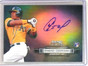 2012 Bowman Sterling Black Refractor Yoenis Cespedes Autograph Auto #D/25