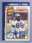 2004 Topps All-Time Fan Favorites Drew Pearson Autograph Auto #DP