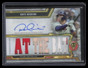 2020 Topps Triple Threads Autograph ttarrh1 Rhys Hoskins Bat Jersey Auto 11/18