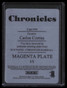 2018 Panini Chronicles Printing Plate Magenta 45 Carlos Correa 1/1