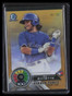 2018 Bowman Chrome Scouts Top 100 Gold Refractor btp12 Bo Bichette Rookie 40/50