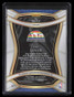 2020-21 Select Signature Selections Prizms Gold 3 Fat Lever Auto 9/10