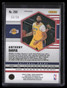 2020-21 Panini Mosaic Mosaic Fast Break Pink Refractor 250 Anthony Davis 13/20