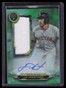 2019 Topps Triple Threads Autograph Jumbo Relics J.D. Martinez Jersey Auto 14/50