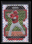 2022 Panini Prizm Prizms Power Plaid Refractor 138 Mike Trout 41/75