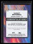 2021 Bowman Inception Autographs PAGM Garrett Mitchell Rookie Auto 9/200