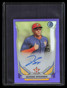2014 Bowman Chrome Mini Autograph Refractor George Springer Rookie Auto 14/50