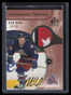 2005-06 SP Game Used Authentic Fabrics Autographs Rick Nash Patch Auto 10/50