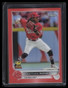 2022 Topps Chrome Orange Refractor 182 Jonathan India 15/25