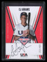 2019 USA Stars Stripes 18u Signatures Black Ink CJ Abrams Rookie Auto 252/499