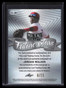 2021 Leaf Metal Draft Future Stars Purple fsjw1 Jordan Walker Rookie Auto 6/25