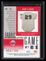 2001 Leaf Certified Fabric of the Season Season 23sn Rod Carew Jersey 3/100