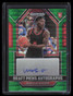 2023-24 Panini Prizm Draft Autographs Green Pulsar Marcus Sasser Rookie Auto /25
