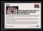 1992-93 Hoops NNO Team USA on Back Variation Ewing Bird Pippen Magic Jordan