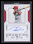 2018 Panini National Treasures Signatures 34 Rhys Hoskins Rookie Auto 17/99