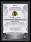 2022-23 Black Diamond Rookie Gems Signatures RGLR Lukar Reichel Rookie Auto 7/49