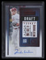 2020 Panini Contenders Draft Autographs Red 15 Jordan Westburg Rookie Auto 62/75