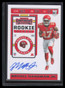2019 Panini Contenders 115b Mecole Hardman Jr. Rookie Auto sp1 /150