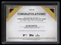 2024 Topps Tier One Die Cut Relics Patch t1rdbb Bo Bichette Patch 1/10