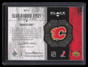 2007-08 Black Diamond Jerseys Black Quad BDJJI Jarome Iginla Quad Jersey 10/10