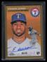 2023 Topps Chrome Platinum Autographs Gold Refractor Ezequiel Duran RC Auto 8/50