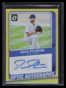 2021 Donruss Optic Autographs Gold 12 David Peterson Rookie Auto 8/10