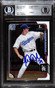 2015 Bowman Chrome Draft 46 Walker Buehler Rookie BAS Authentic Autograph Auto