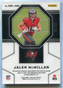 2024 Panini Obsidian Materials Ink Red Jalen McMillan Rookie Jersey Auto 8/75