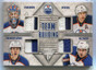 2013-14 Titanium Team Building Dubnyk Yakupov Hall Nugent-Hopkins Quad Patch /25