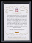 2014 Panini Hall of Fame 75th Anniversary Emerald 27 Walter Johnson Gem 3/10