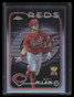 2024 Topps Chrome Lightboard Logo Refractor 48 Matt McLain