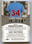 2024 Leaf Lumber Game Used Lumber Silver gulp34 Gary Matthews Bat 1/2