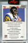 2022 Leaf Pro Set Sports Platinum Blue psaed1 Eric Dickerson Auto 24/25
