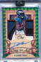 2023 Panini One For All Autographs Green 345 D'Andre Swift Dual Patch Auto 25/49