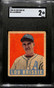 1949 Leaf 31 Lou Brissie Rookie SGC 2 GD