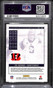 2020 Panini Luminance Teal 201 Joe Burrow Chronicles PSA 10 GEM MT