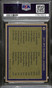1972 Topps 2 NFC Rushing Leaders Brockington Steve Owens Ellison PSA 8 NM-MT
