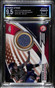 2024 Topps Chrome Olympic USA Orange Refractor Minna Stess Relic 2/25 ARENA 9.5